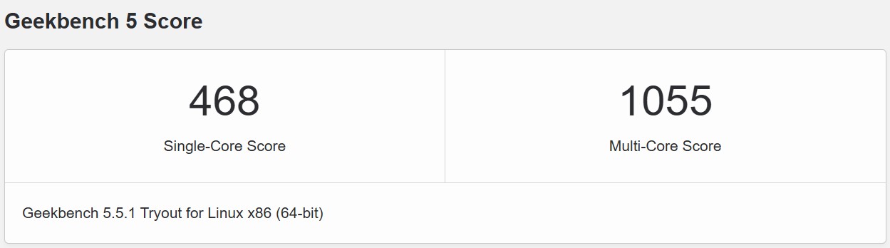 geekbench5 bluevps datacenter estonia