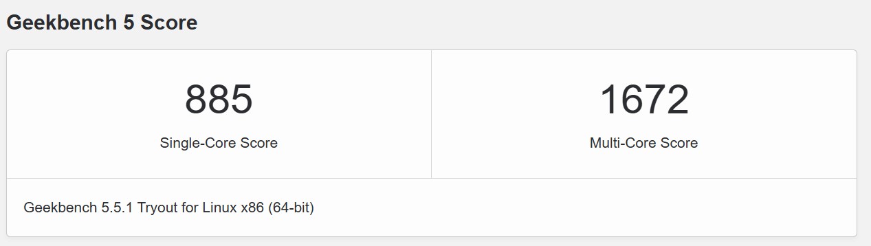 geekbench 5 vps amd extreme idcloudhost