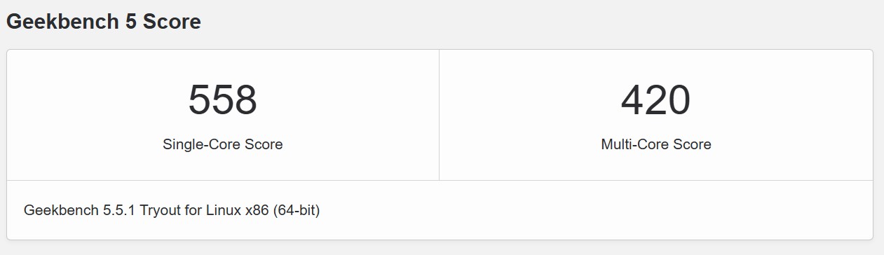 geekbench 5 vps standard maxcloud