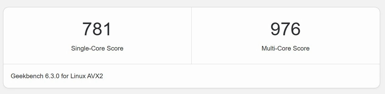 Geekbench6 Nevalite