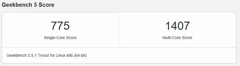 geekbench5 vps warnahost intel xeon 8158