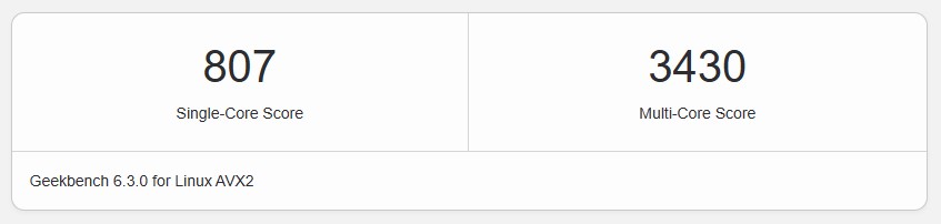 geekbench6 budget vps awandata