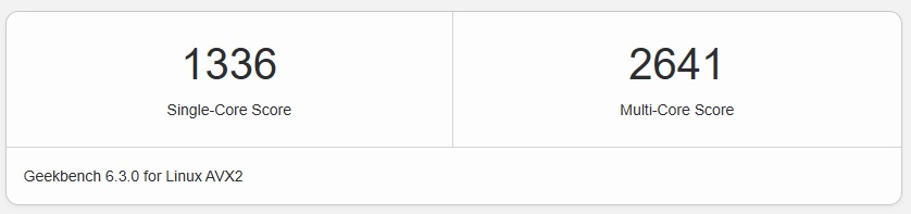 geekbench6 orangevps HK