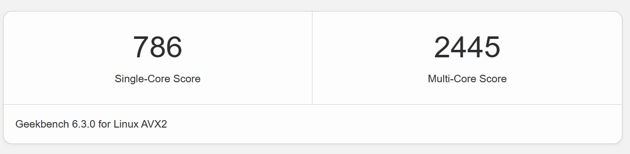 geekbench6 unihost SG